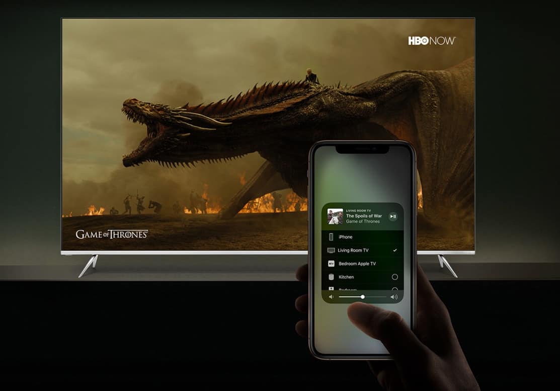 TV makers like Vizio are suddenly BFFs with Apple.