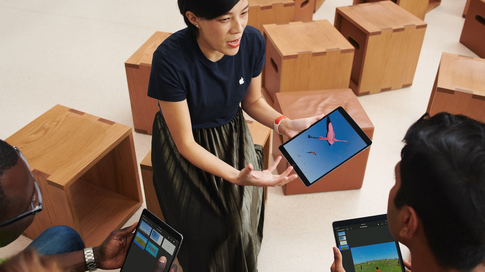 'Today at Apple,' artists try to make a living.