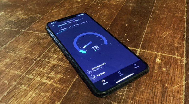 Speedtest will show you that 4G LTE service in the US is often quite slow.