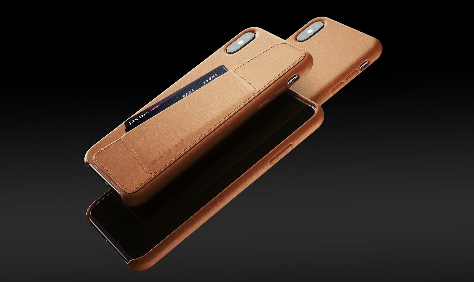 The Mujjo Full Leather Wallet Case looks great from any angle.