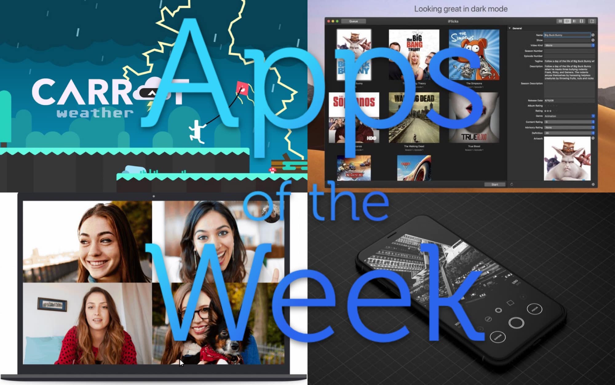 What a feast of fine apps we have for your this week.