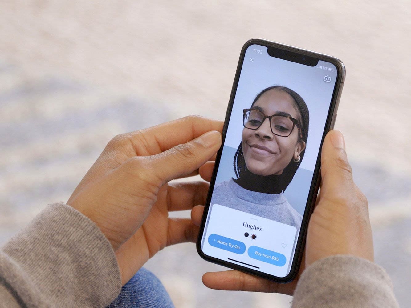 Warby Parker app