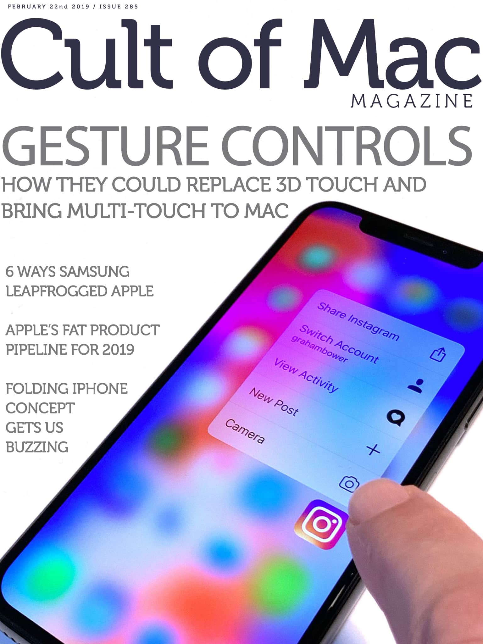 Gesture controls could replace 3D Touch and bring multi-touch to the Mac (finally!).