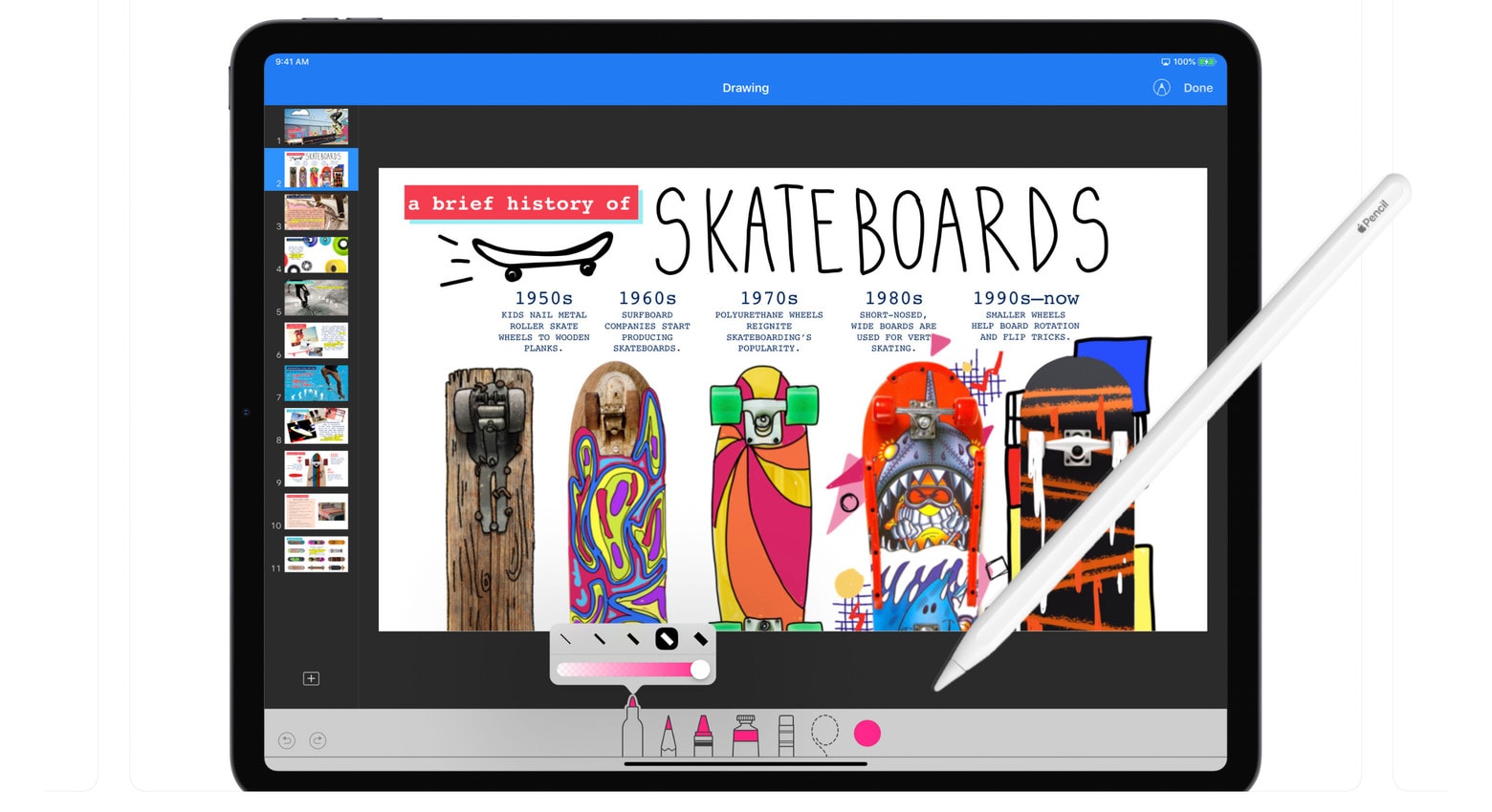 iPad Pro, Apple Keynote, Apple Pencil