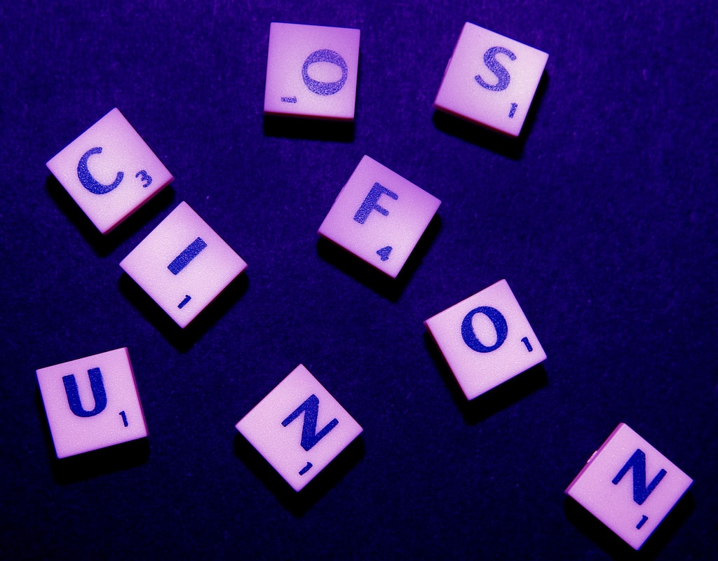 Jumbled letters