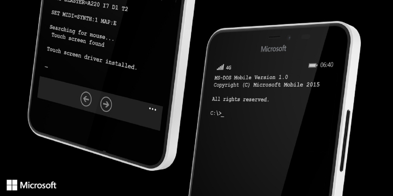 MS-DOS mobile