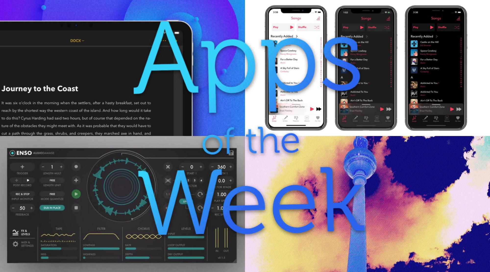What a feast of glitchy electronica we have for you this week.