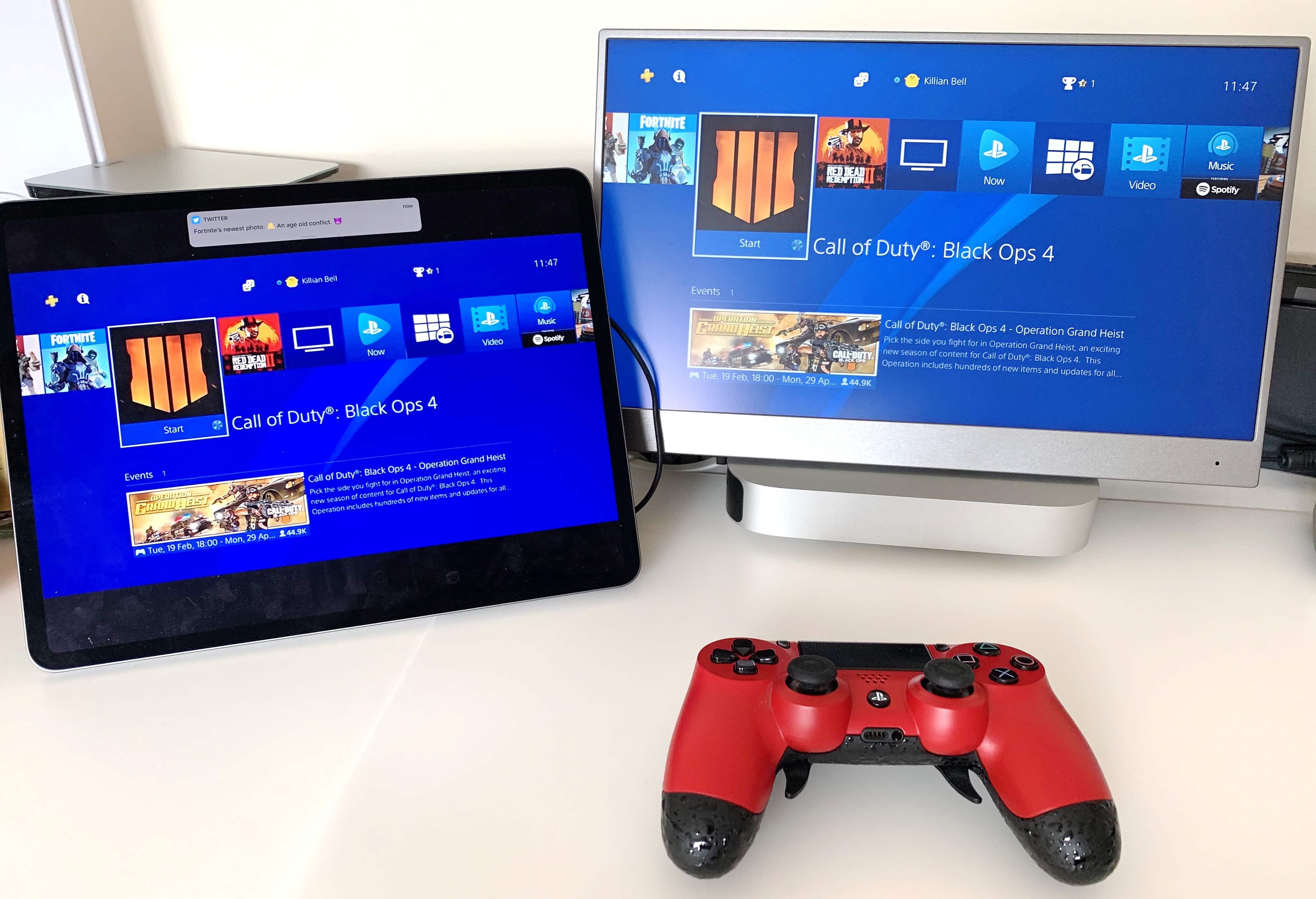 PS4 Remote Play iPad