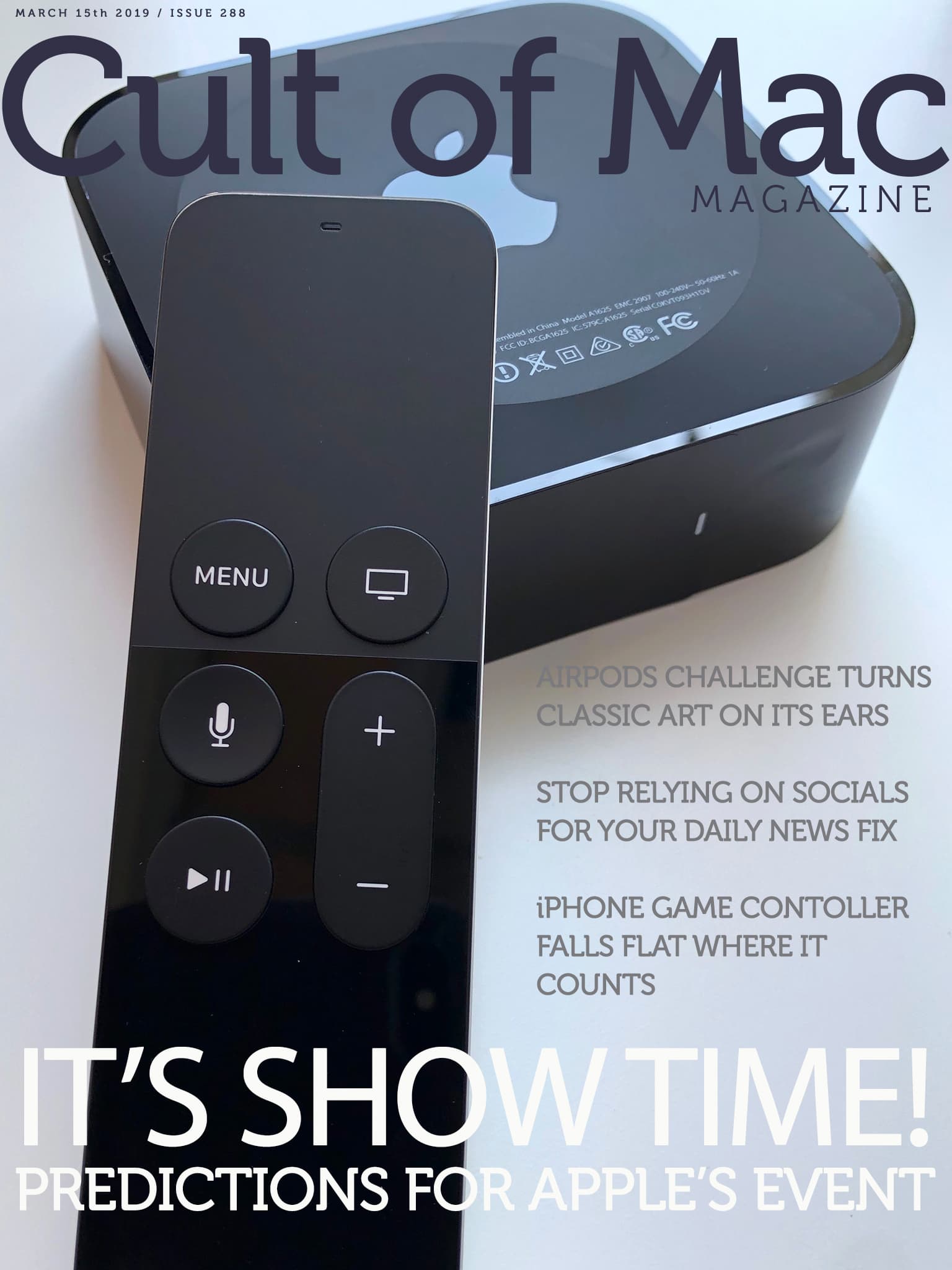 Get ready for the big event. Apple's 