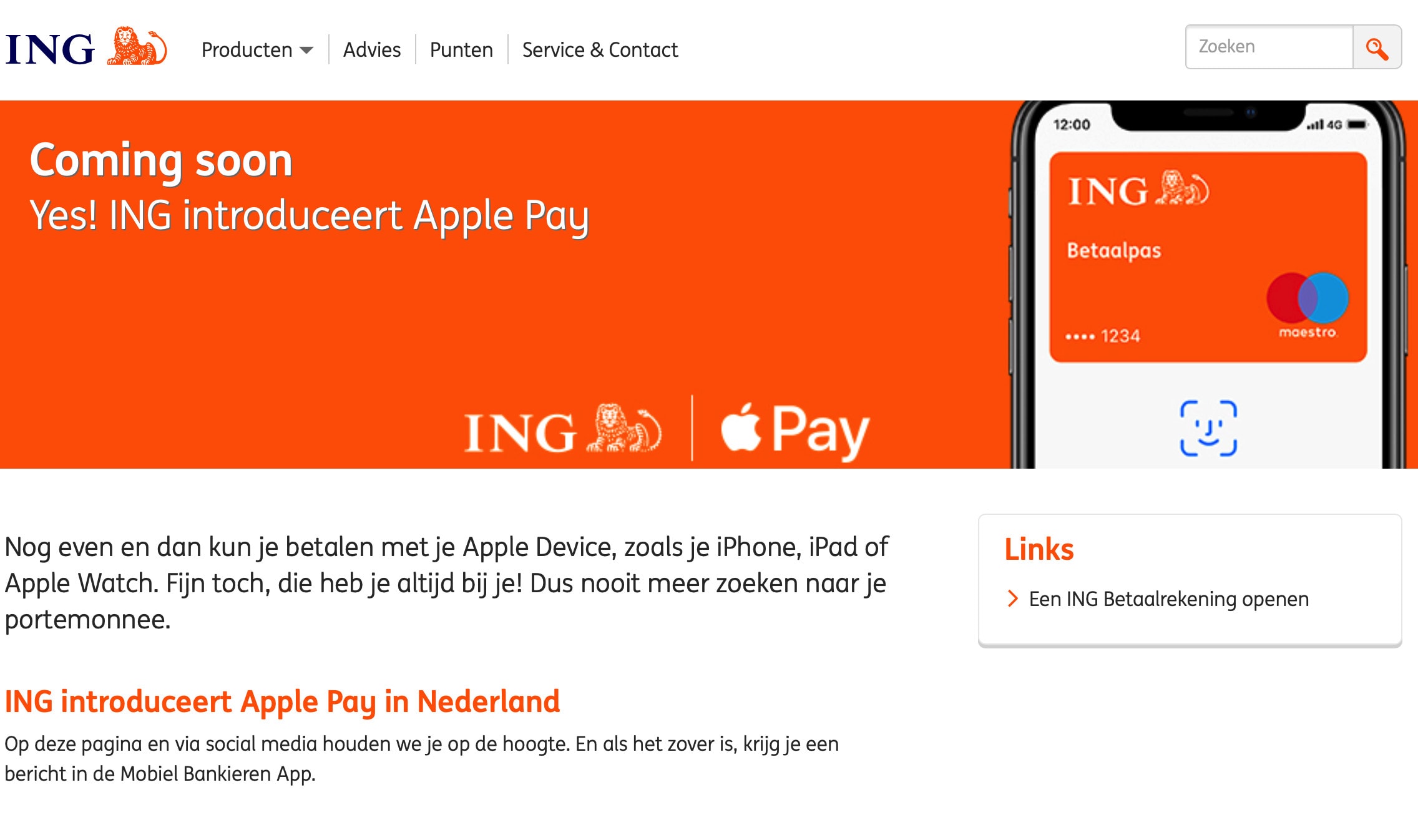 Apple Pay Netherlands