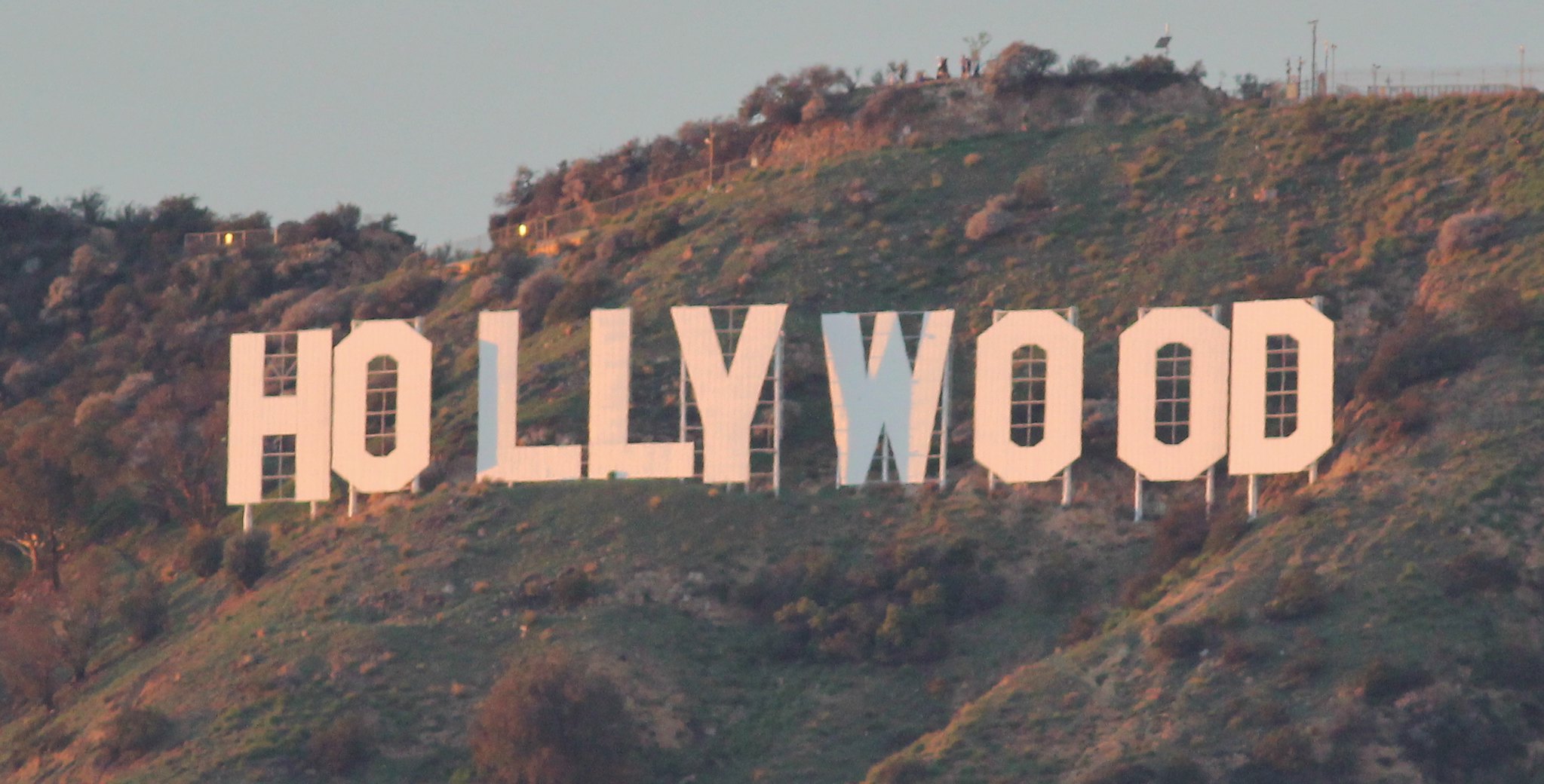 Hollywood sign