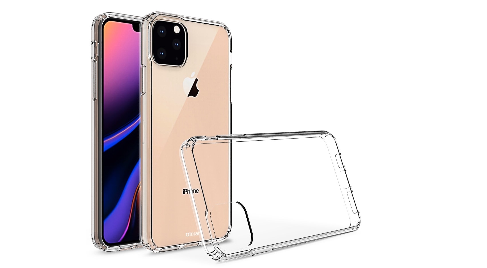iPhone 11 in Olixar case