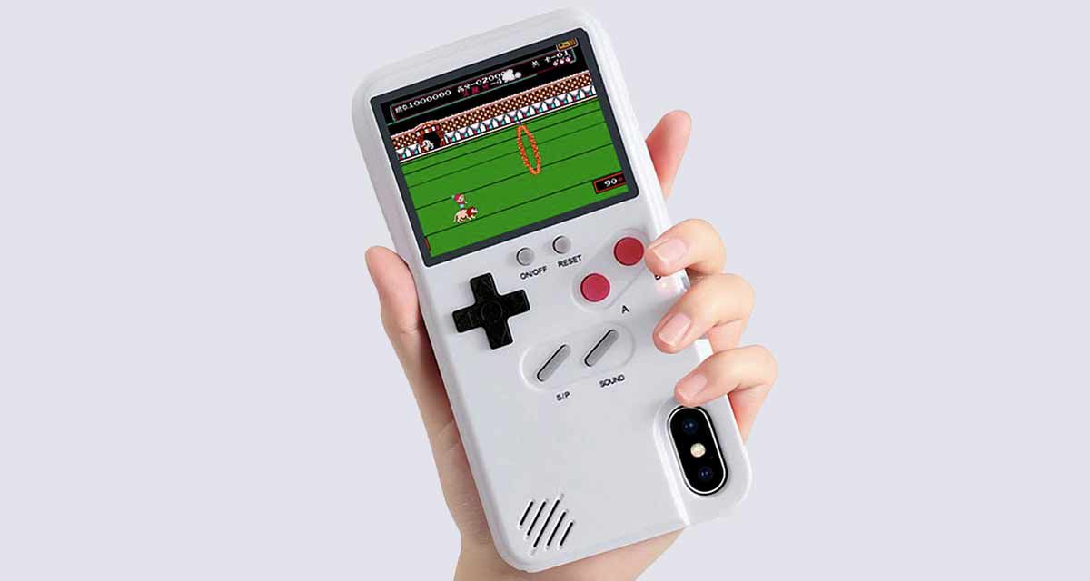 This Game Boy Color iPhone case the ultimate second-screen experience for retro game fans.
