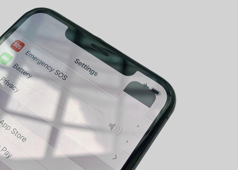 iOS 13 volume indicator