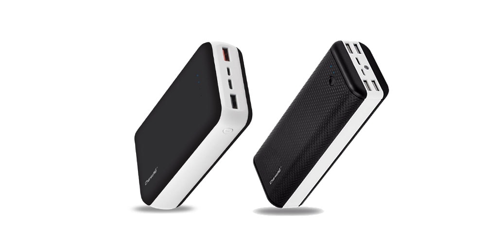 ChargeMe Portable High Capacity Dual Input Power Bank