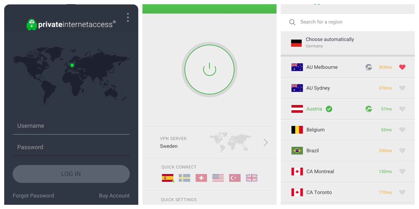 PIA Mac iOS