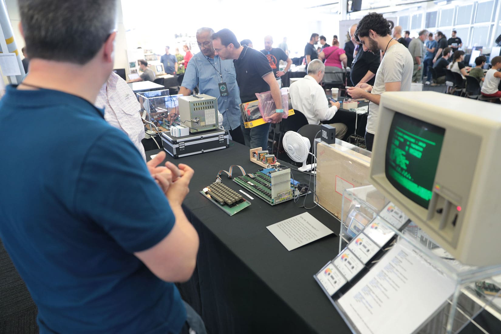 Apple 1 collection at Vintage Computer Festival West