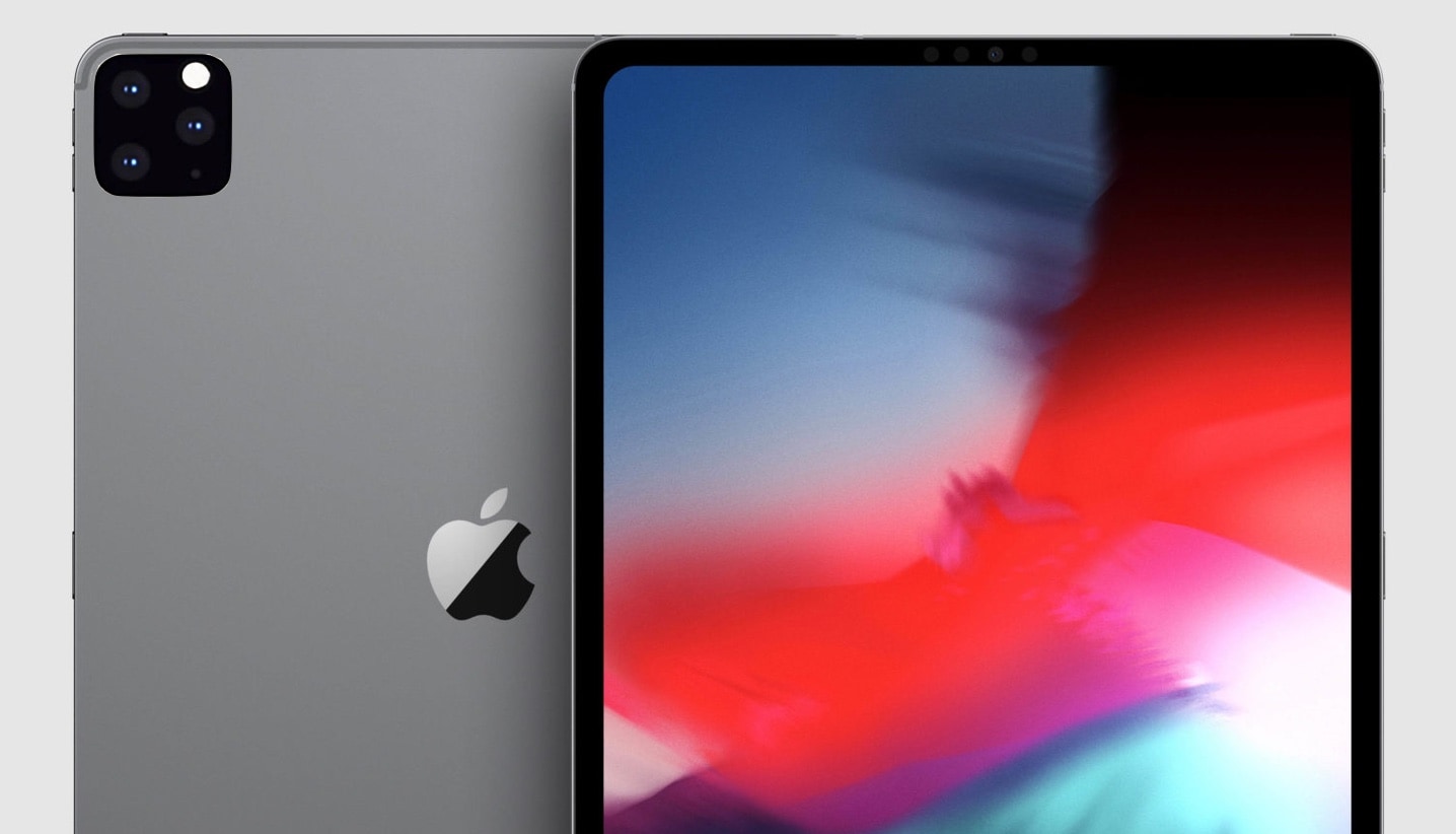 iPad Pro with rumored triple-lens camera