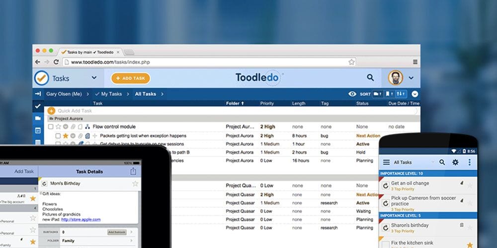Toodledo Plus