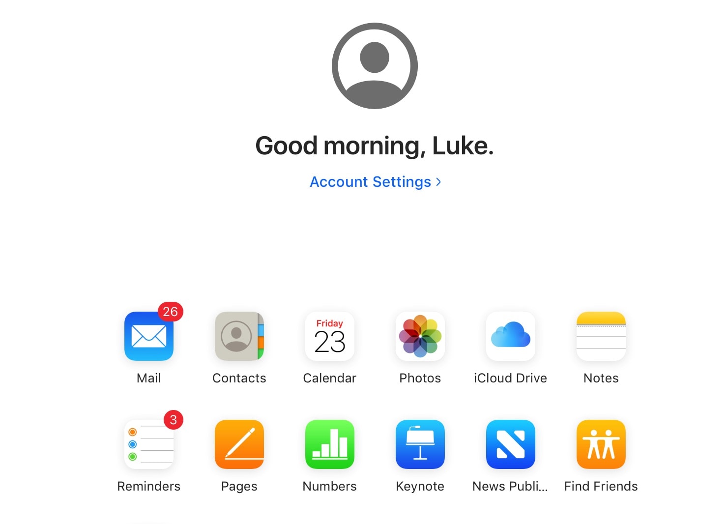 iCloud new version