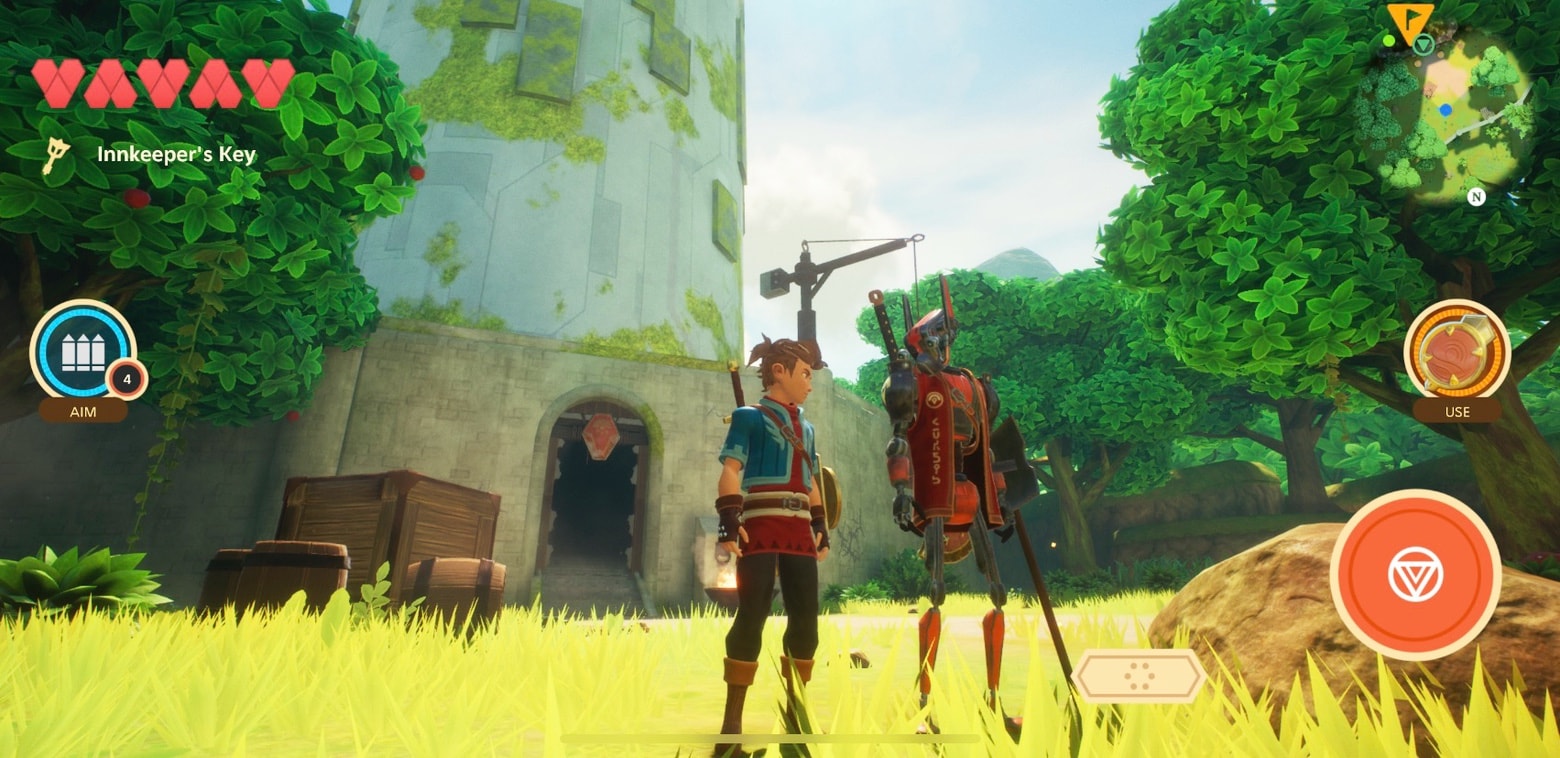 Oceanhorn 2 from Apple Arcade
