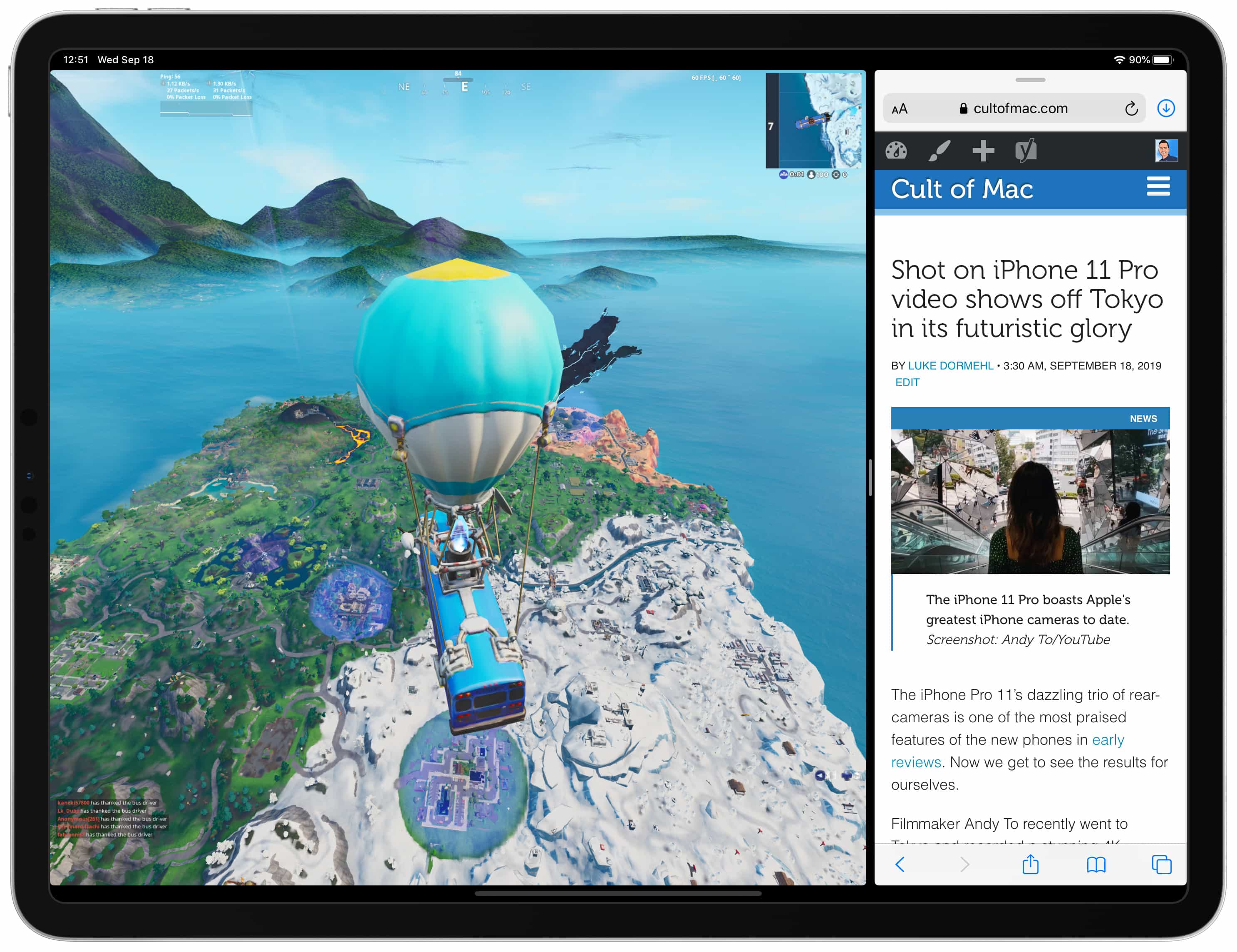Fortnite-Split-View-iPad