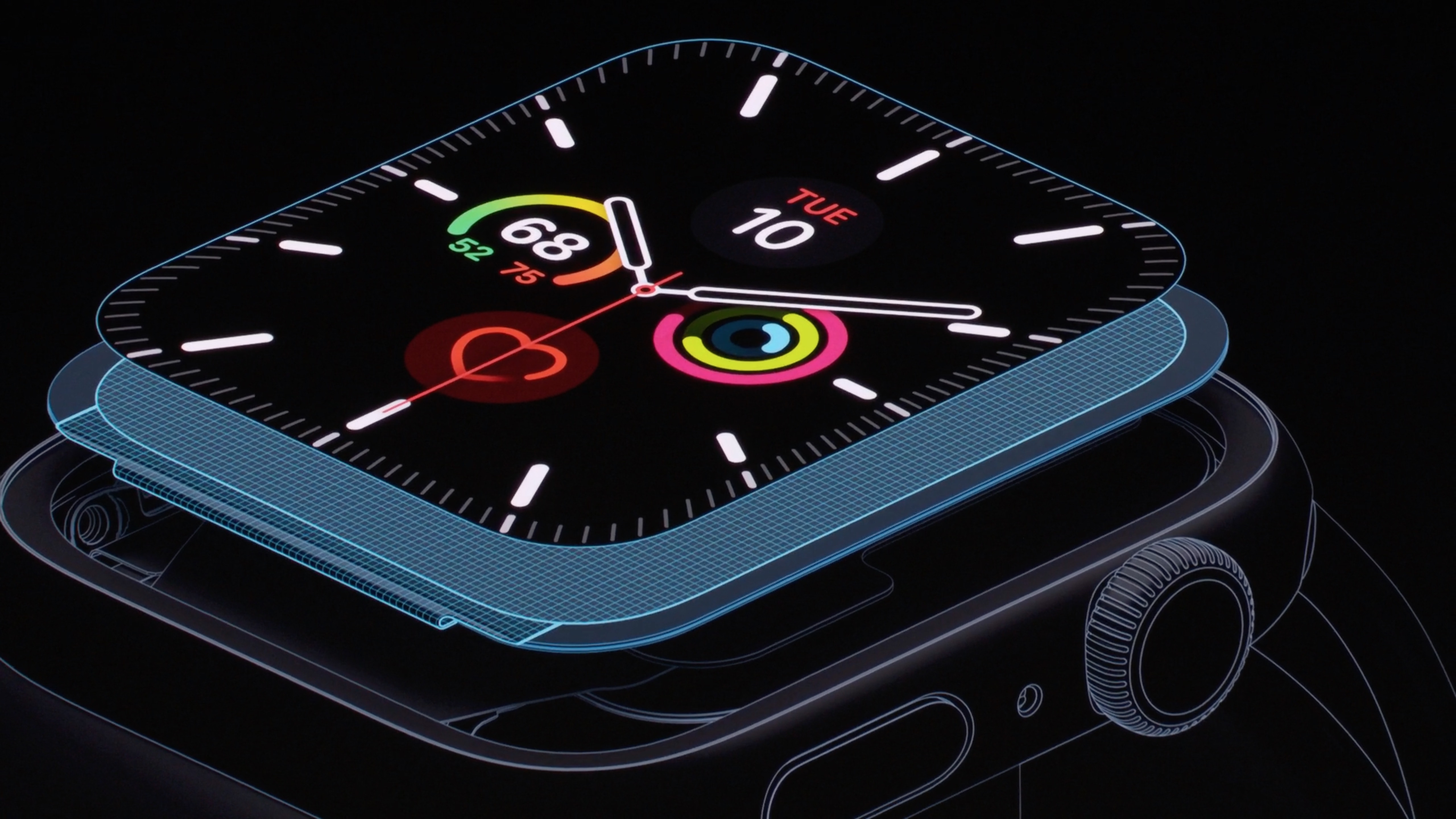 Apple Watch Series 5 LTPO screen
