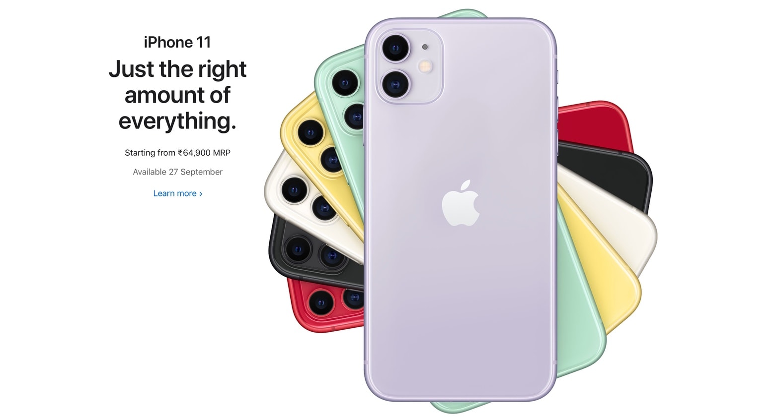 iPhone 11 in India
