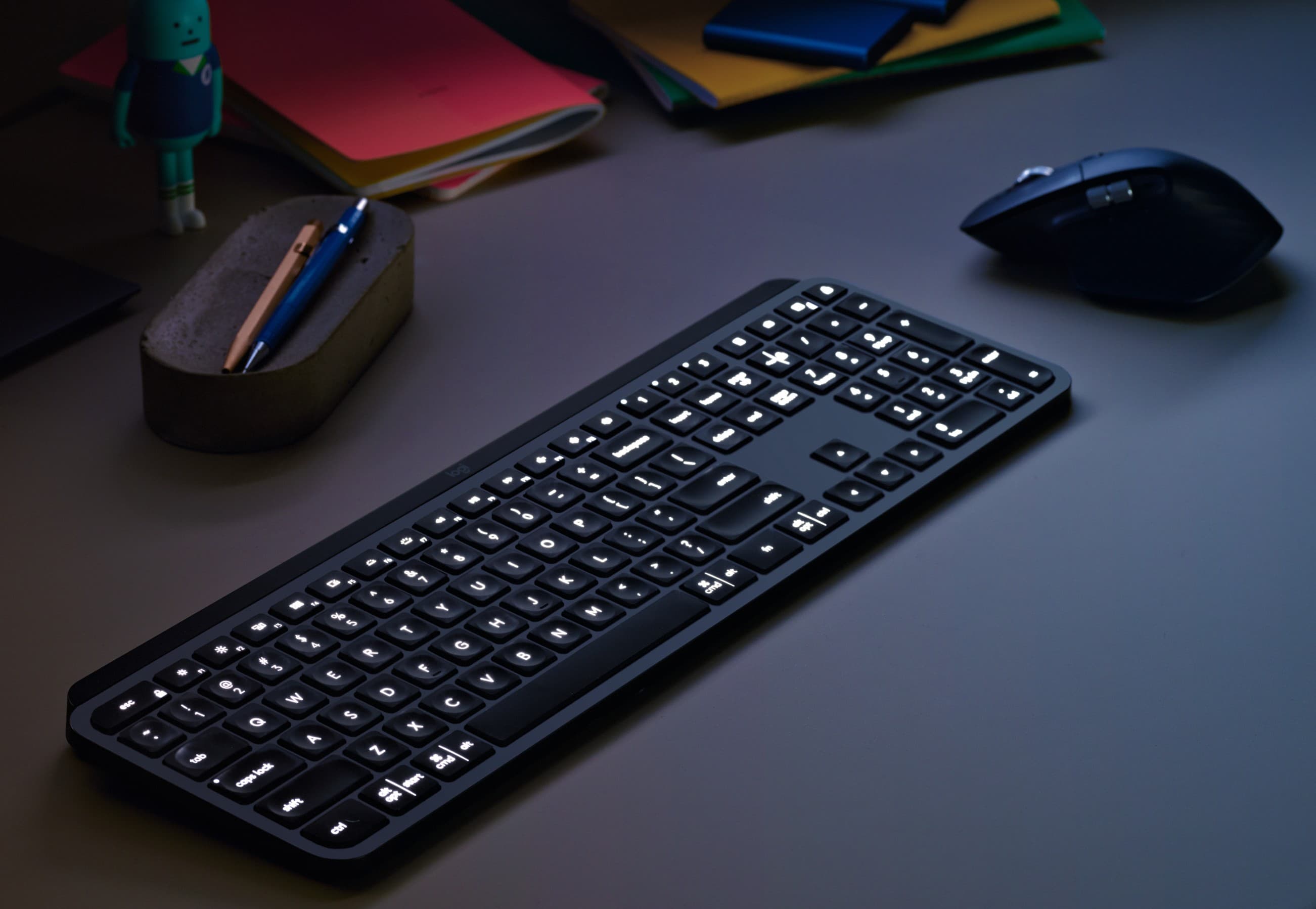 Meet MX Keys and MX Master 3, Logitech's new dynamic desktop duo.