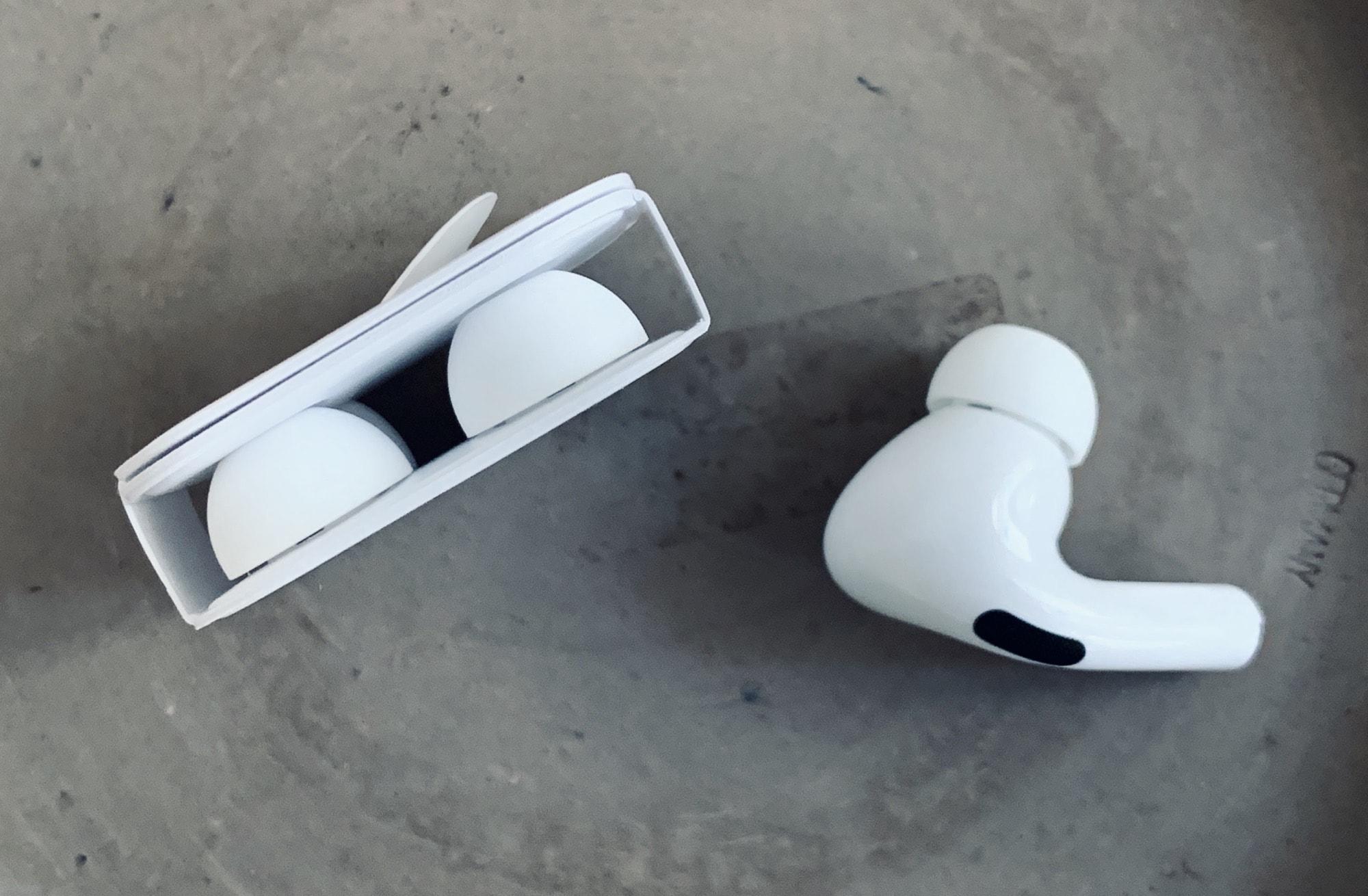 The Ear Tip Fit Test on iPhone.