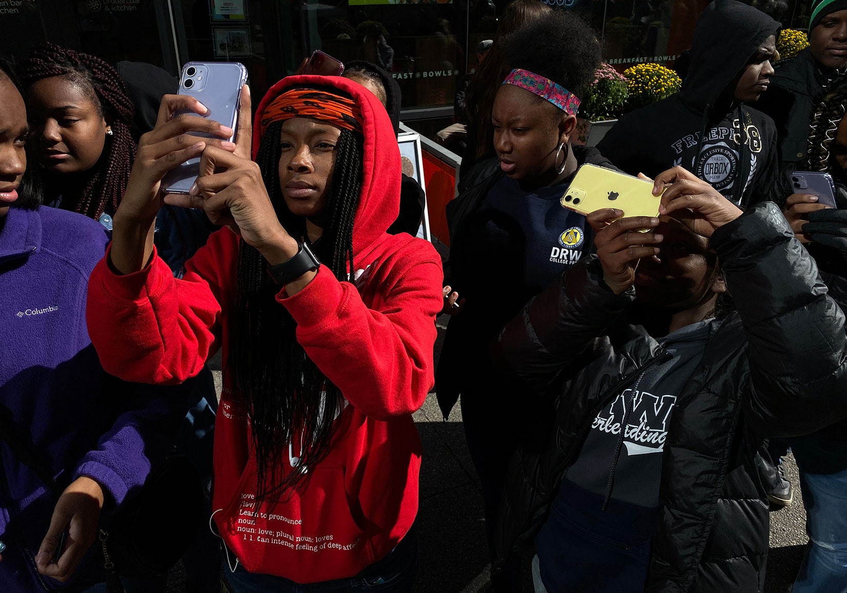 apple and 100cameras photo project with Chicago students