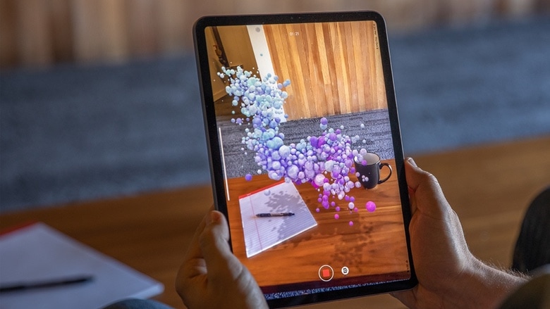 Adobe Aero on an iPad Pro