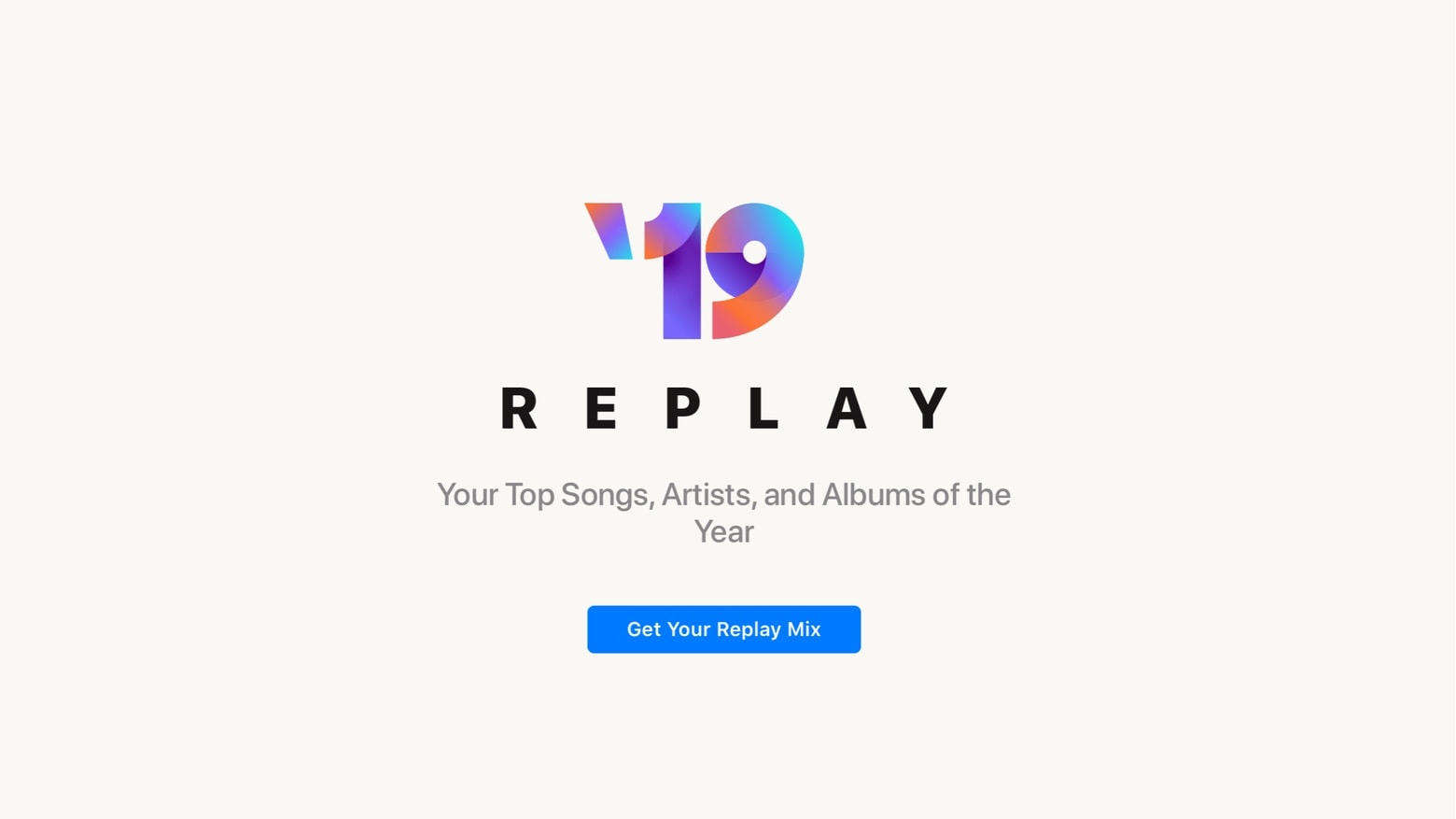 Apple Music Replay