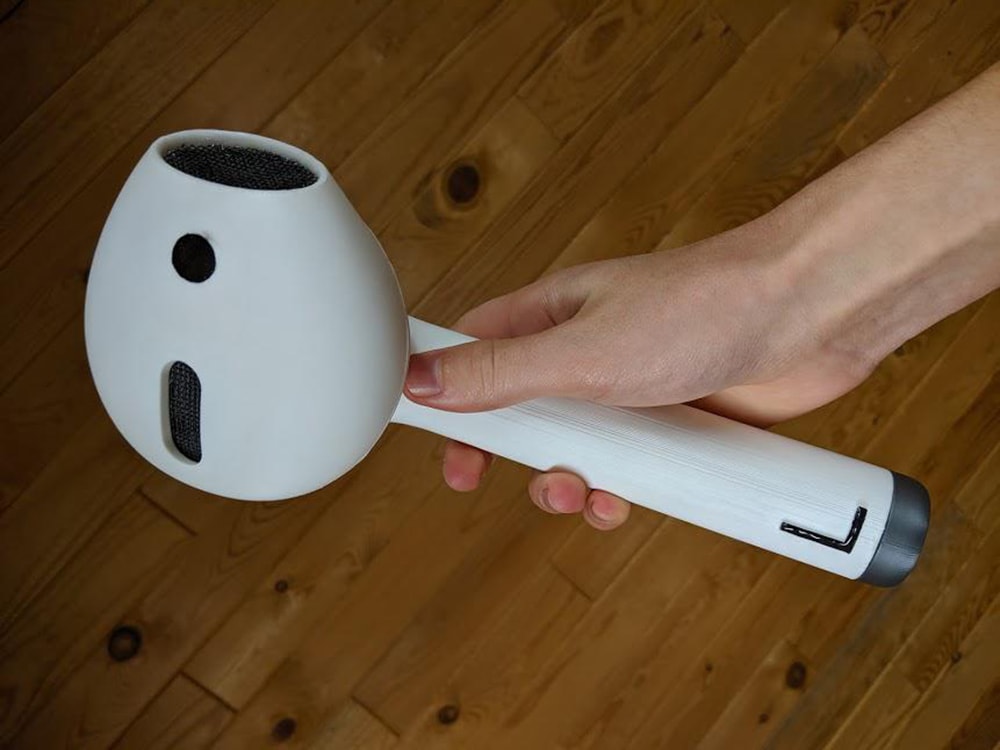 3D-printed giant AirPod