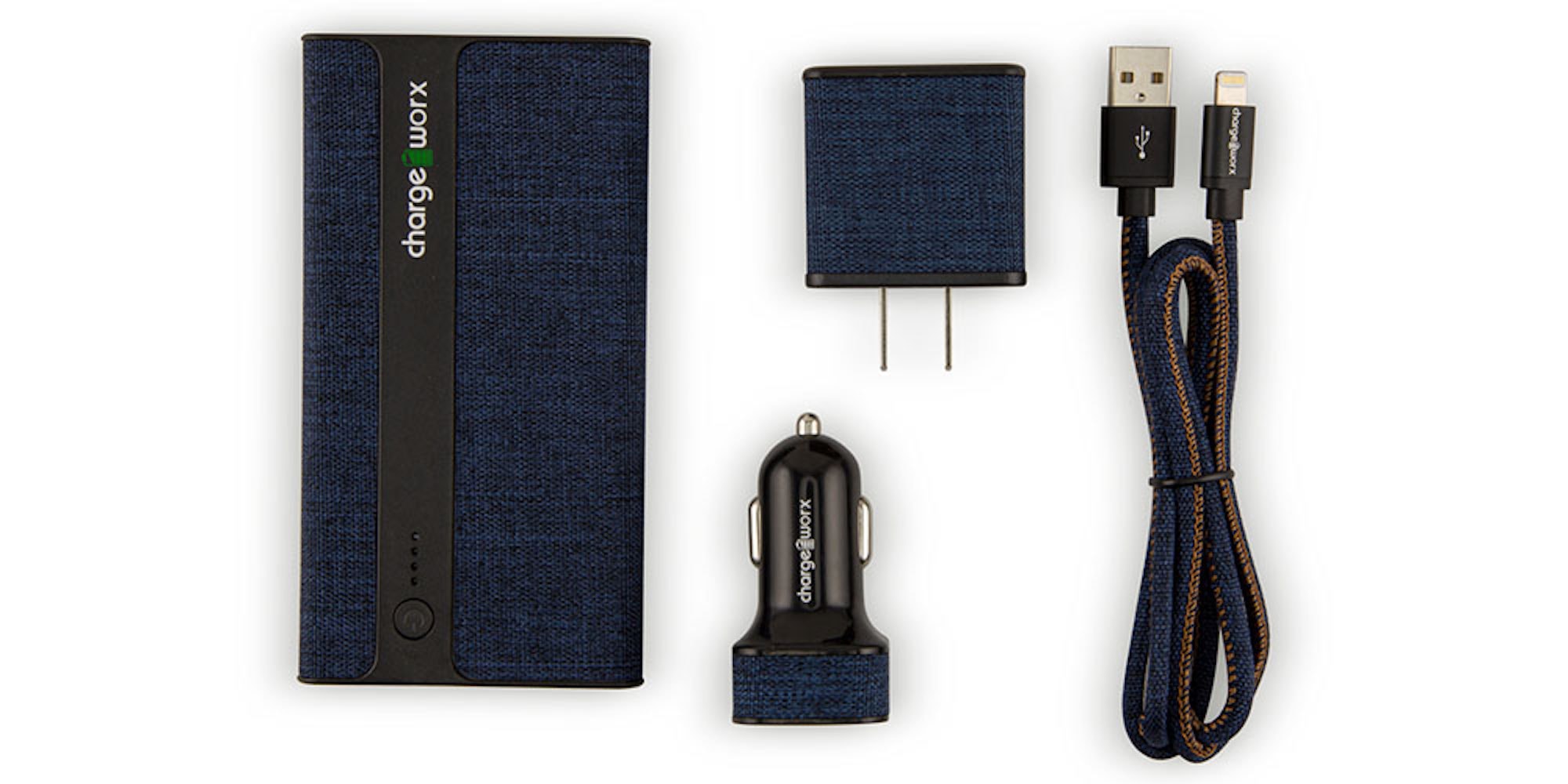MFi Certified Sleek Canvas Complete Charging Collection