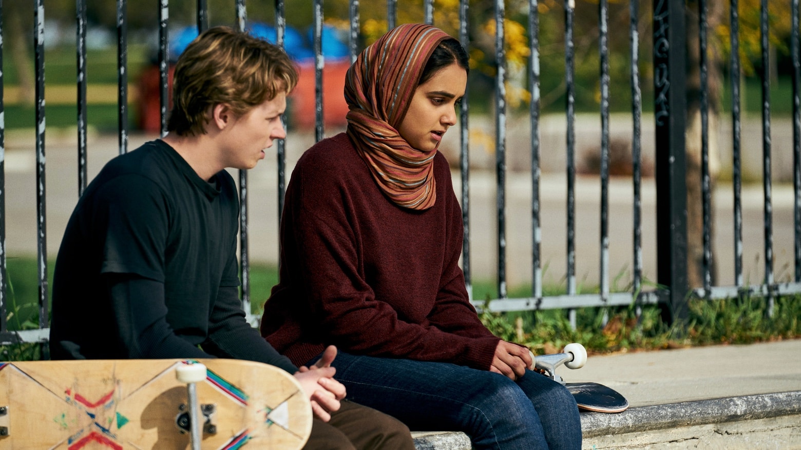 Hala stars Geraldine Viswanathan and Jack Kilmer