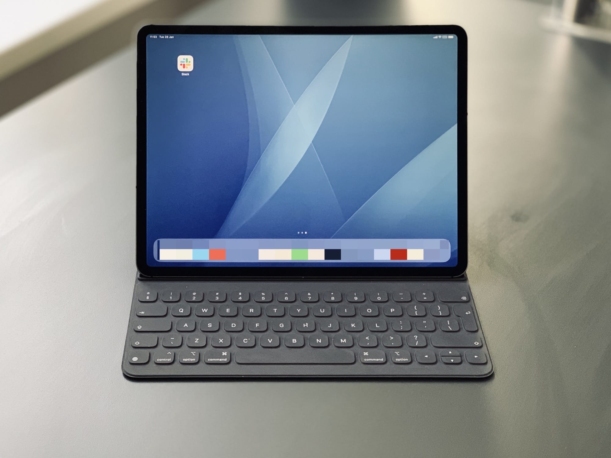 Mac wallpaper on iPad