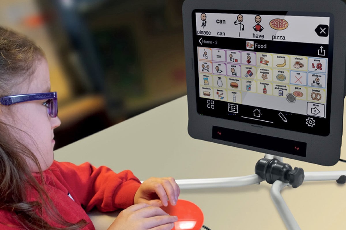 Skyle is an iPad Pro accessory that lets you navigate with your eyes
