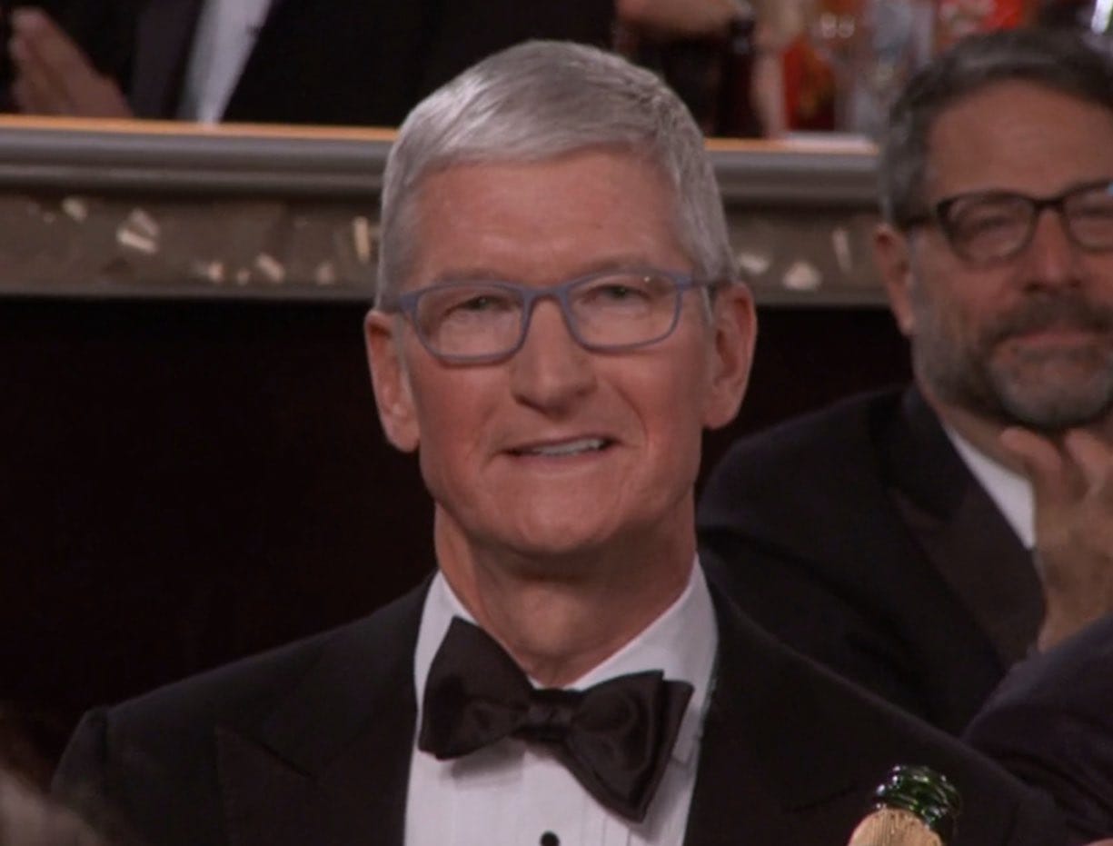 Tim Cook Golden Globes