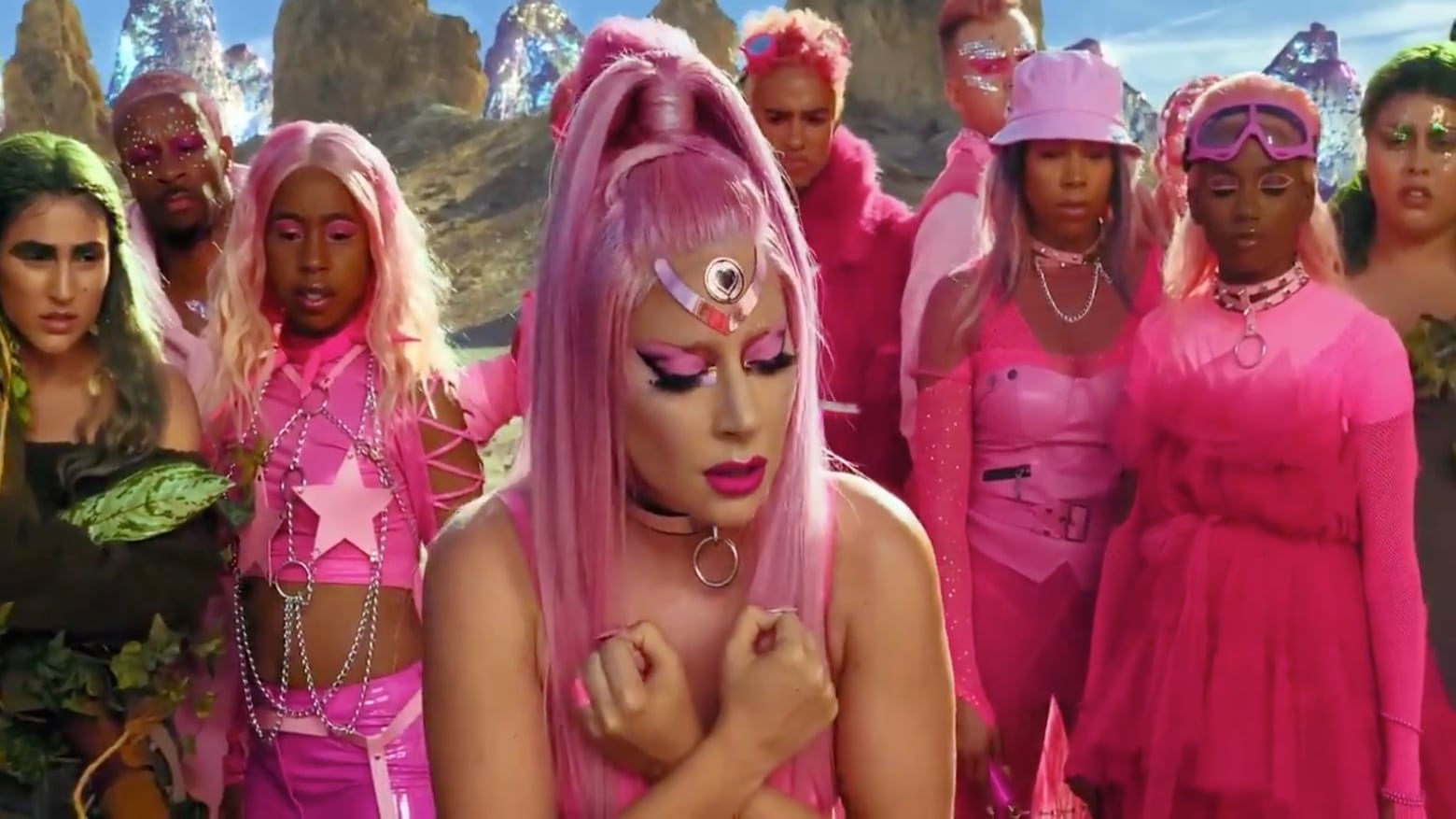 Lady Gaga’s “Stupid Love” video is part of “Shot on iPhone.”