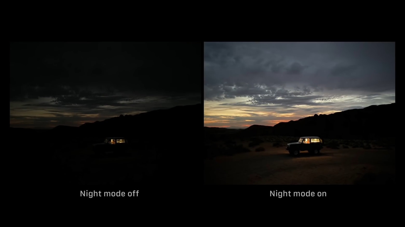 Night mode on the iPhone 11