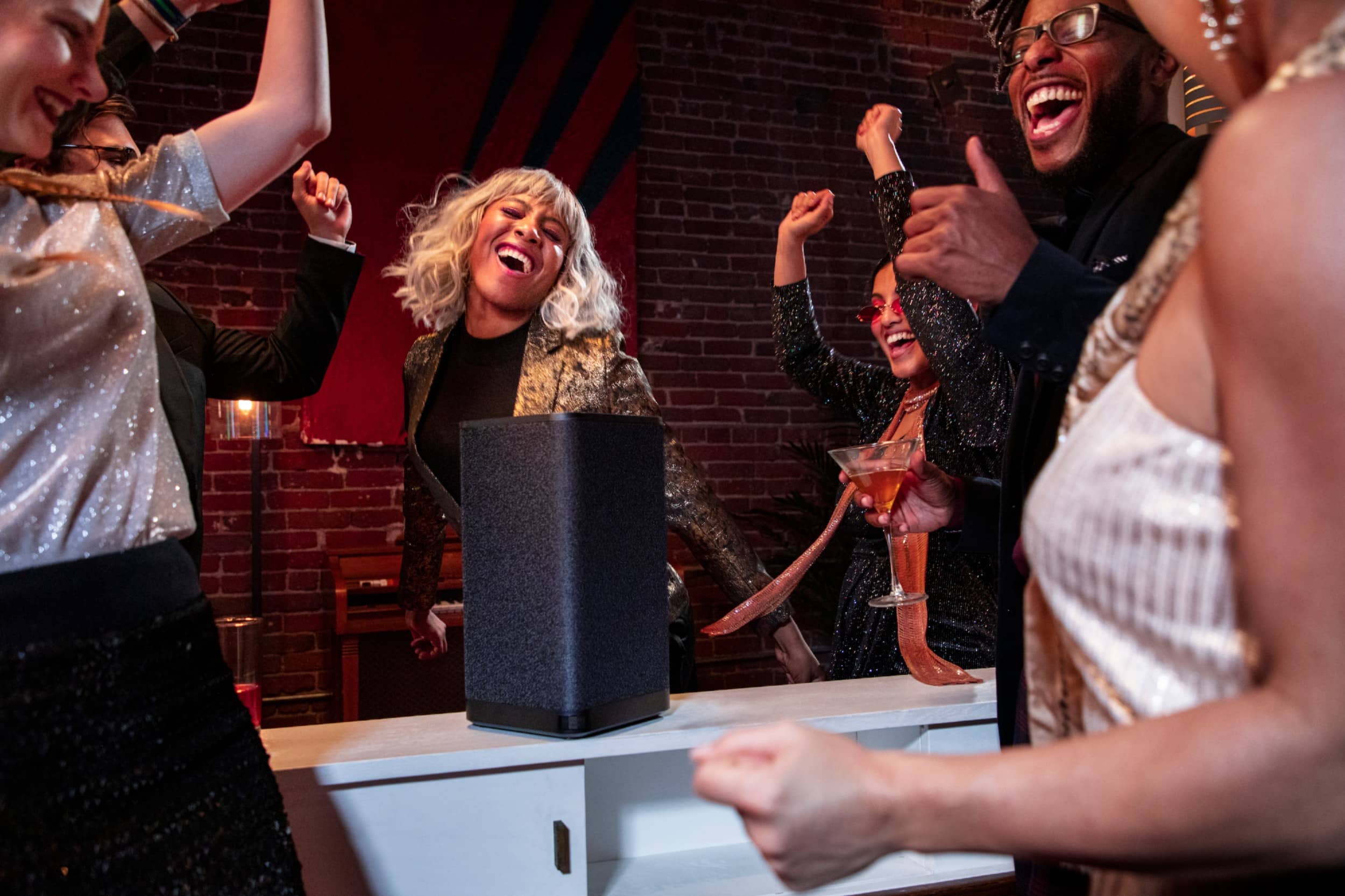 The UE Hyperboom Bluetooth speaker brings the bass.