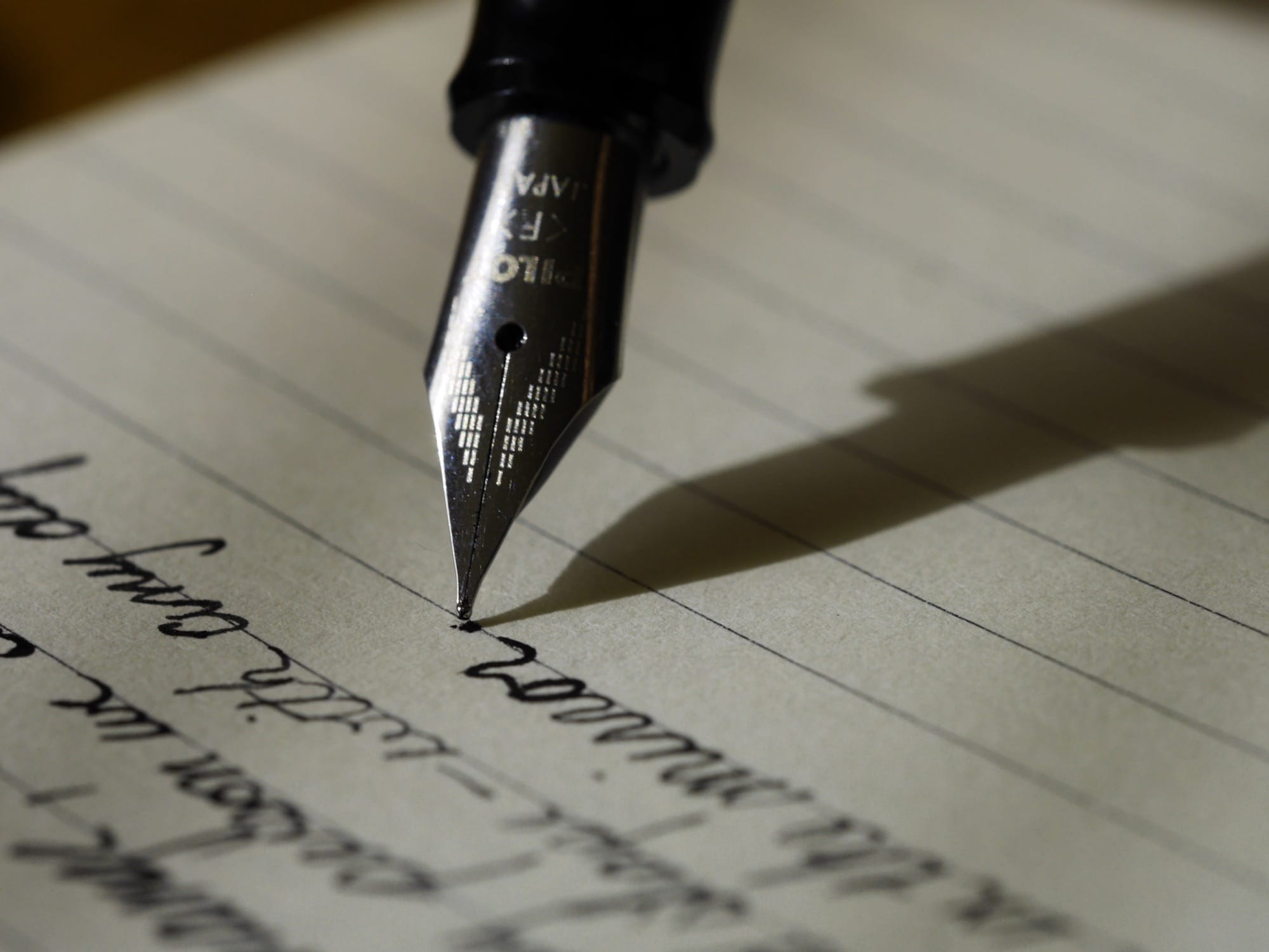 fountain pen