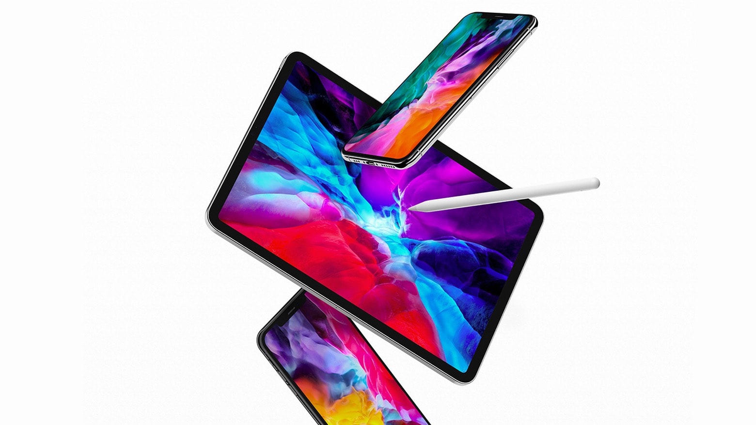 Apple wallpapers from the 2020 iPad Pro