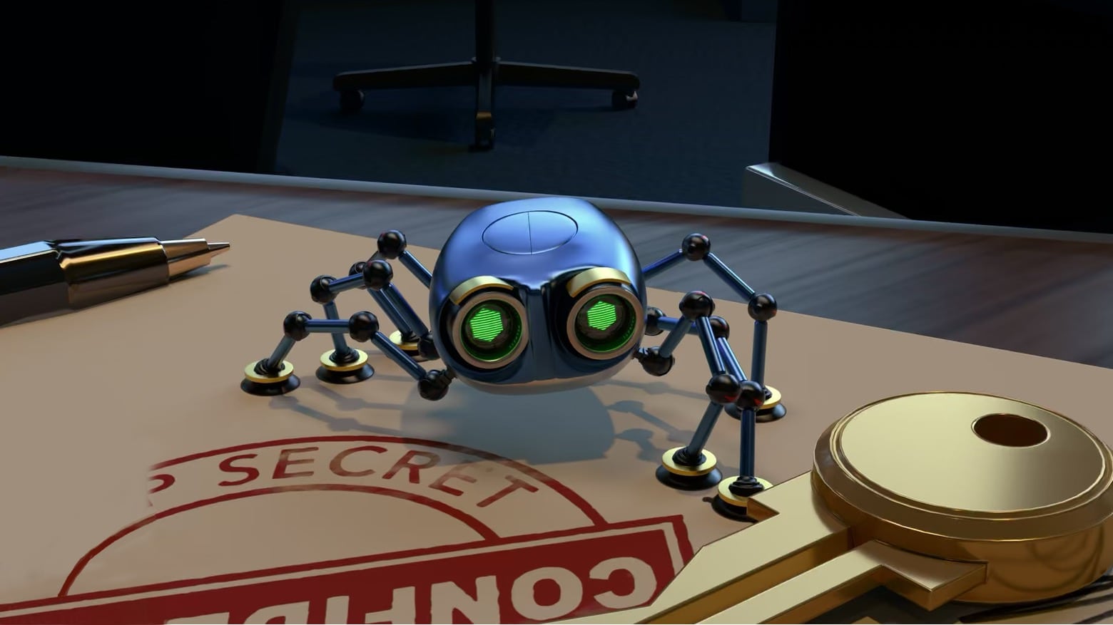 Spyder on Apple Arcade is a high-tech adventure.