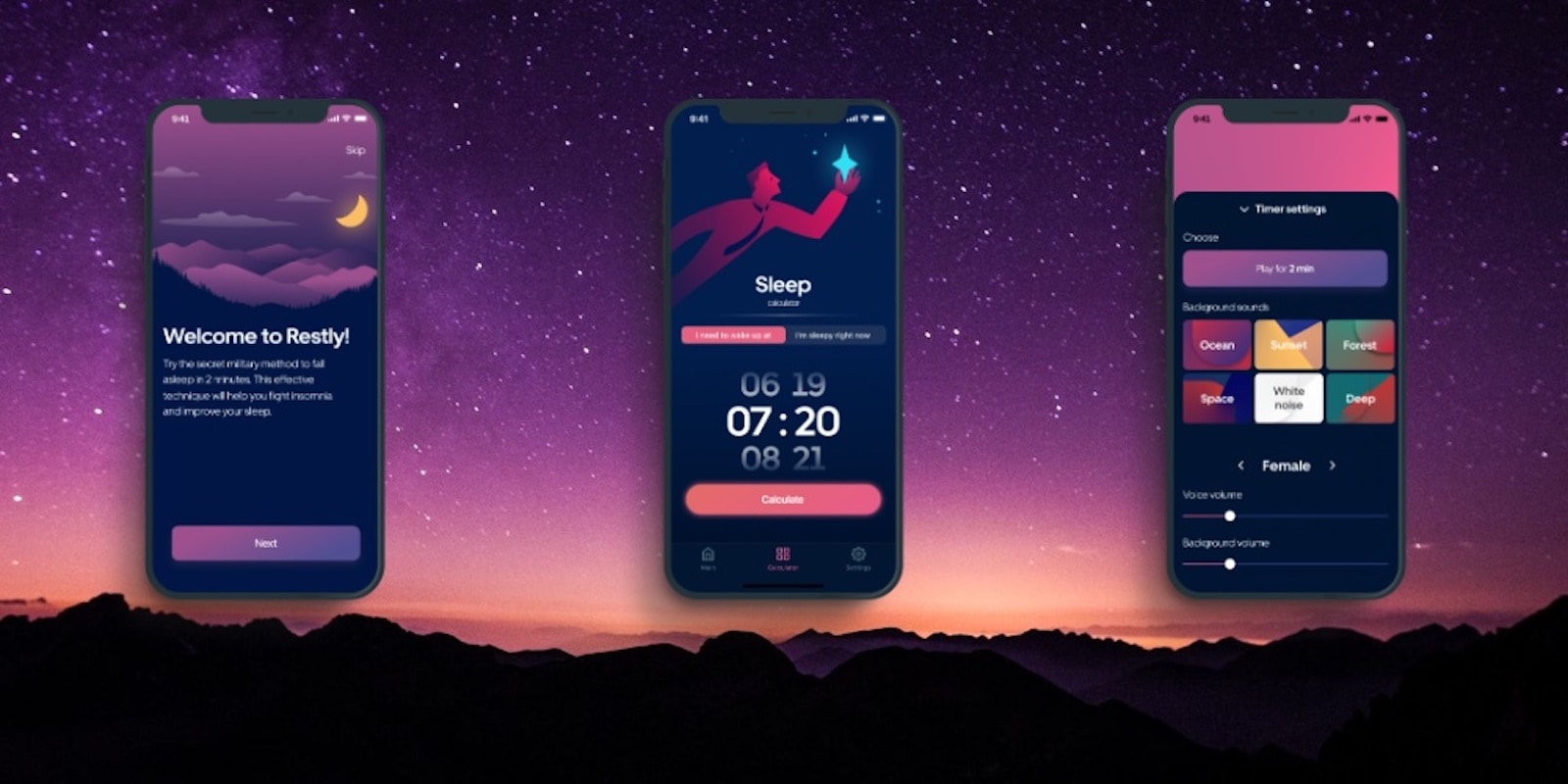 Restly Sleep App