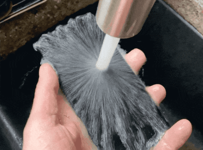 washing iPhone with soap and water