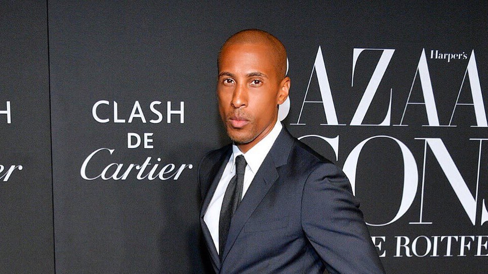 Larry Jackson, Global Creative Director of Apple Music, at a Cartier event in 2019