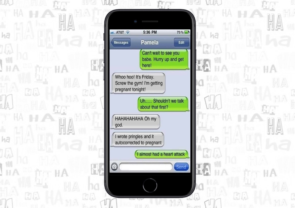 Autocorrect errors vs. editing sent texts