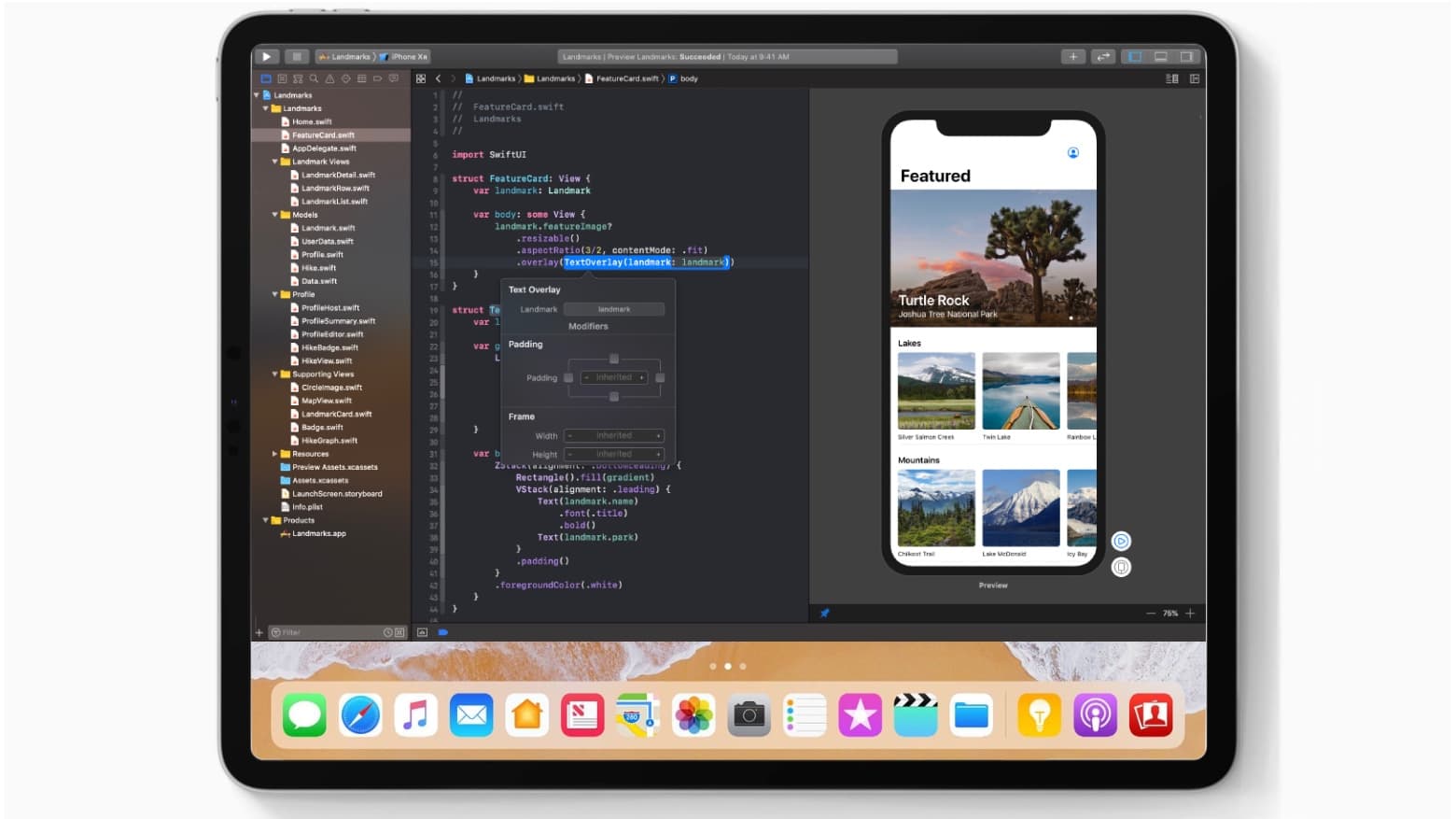 Xcode for iPad is a possibility.